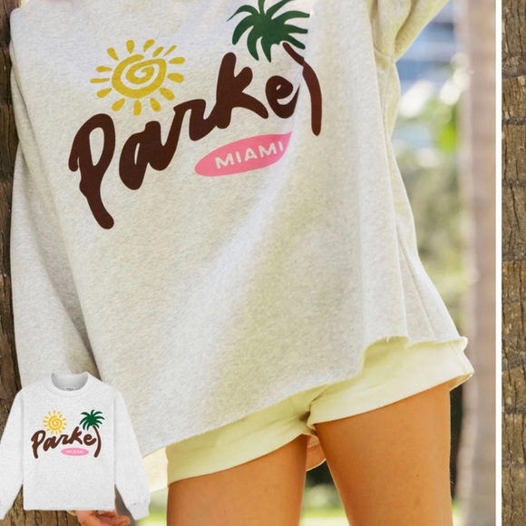 Parke mockneck Miami pop up edition Brand new never worn, size S/M - Picture 2 of 9